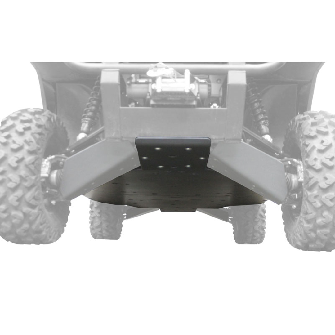 Photo of Kawasaki Mule Pro UHMW Skid Plate with Rock Sliders by Factory UTV - Premium Skid Plates for UTVs / Side by Sides