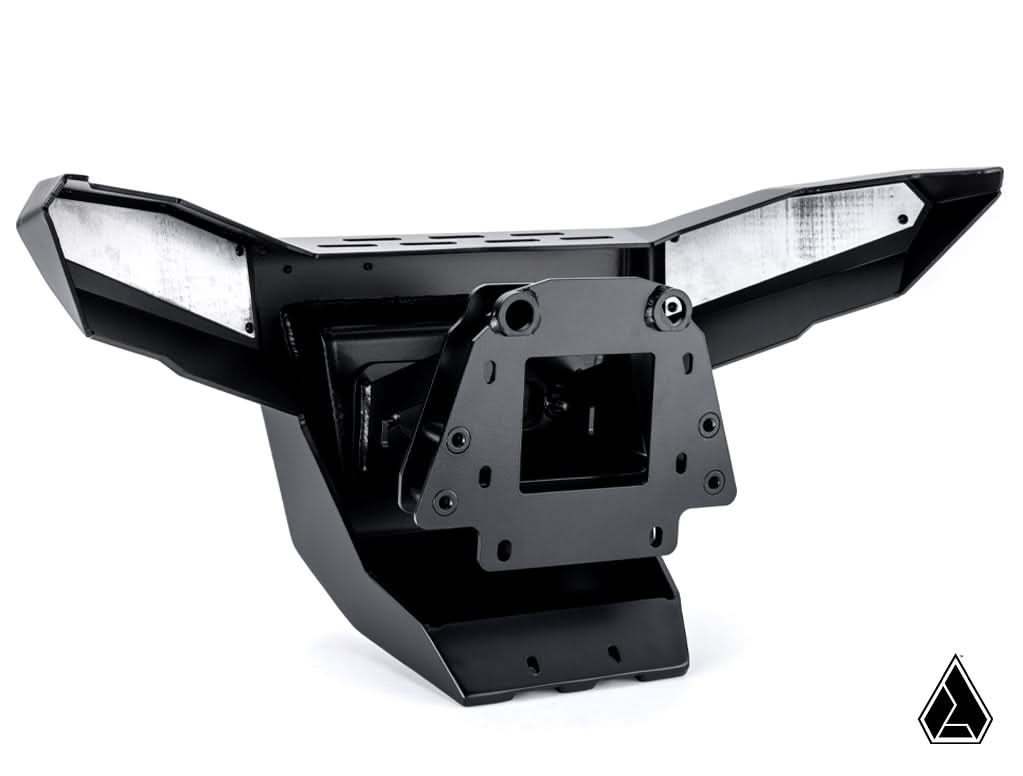 2026+ Kawasaki Teryx H2 Winch-Ready Front Bumper rear product view — Assault Industries