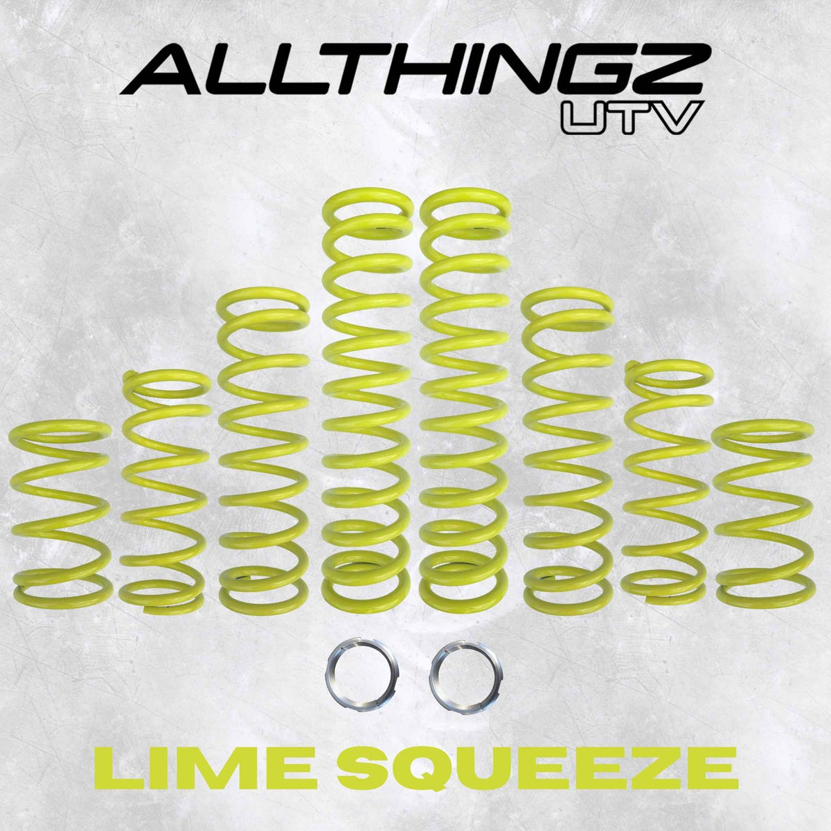 Polaris RZR XP 1000 2-Seater Dual Rate Spring Kit (2014-2023) - +2-3" Lift & 80% Smoother Ride