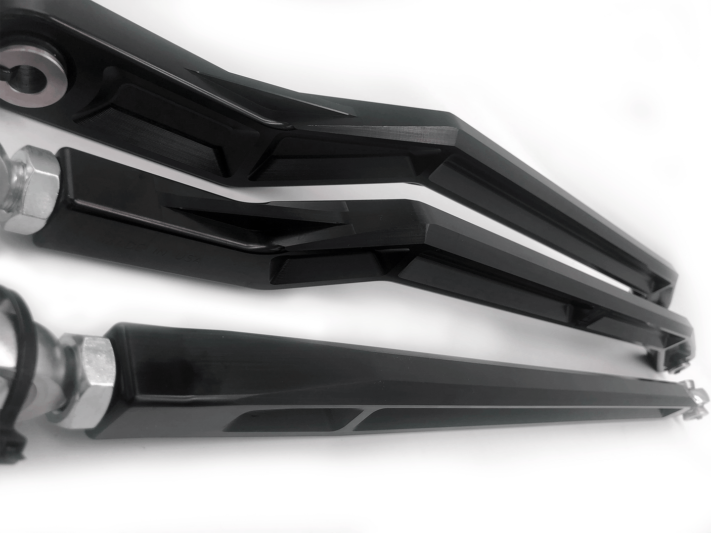 Photo of Can-Am Maverick X3 High Clearance Radius Rods (72in / 6 pc) by LM-UTV - Premium Radius Rods for UTVs / Side by Sides