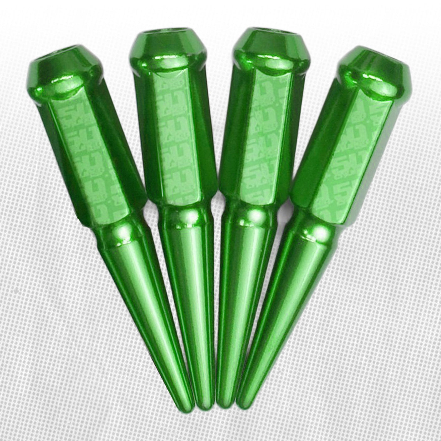 50 Caliber Racing 14x2.0mm Extended Spike Lug Nuts - 60 Degree Taper Seat