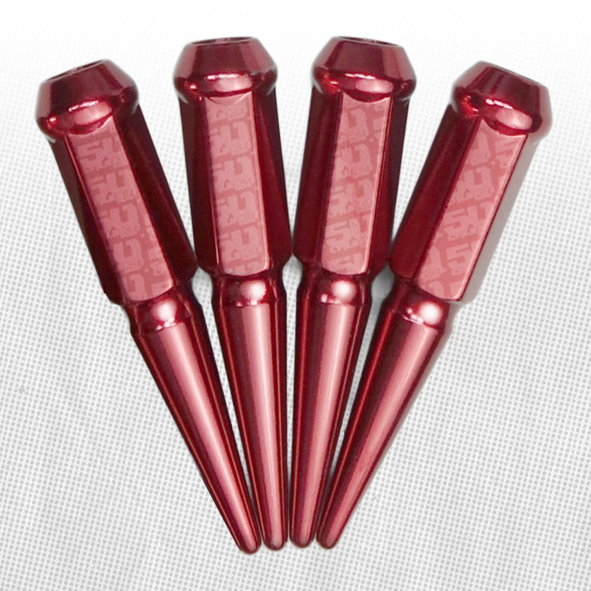 50 Caliber Racing 14x2.0mm Extended Spike Lug Nuts - 60 Degree Taper Seat