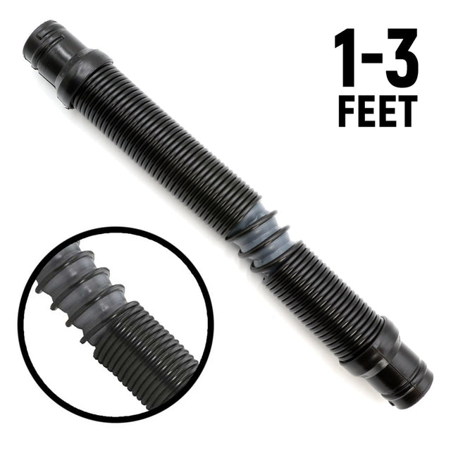Photo of Rugged Radios Ultra Flex Expandable Helmet Air Pumper Hose - 1 to 3 Feet by Rugged Radios - Premium for UTVs / Side by Sides