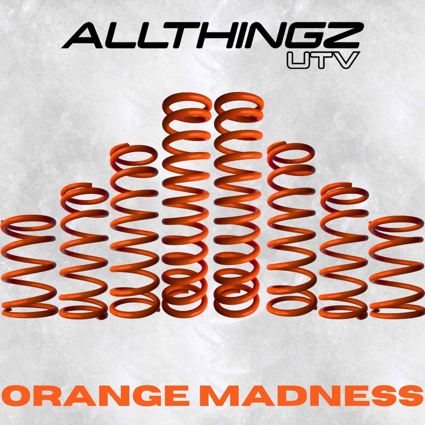Polaris RZR XP 1000 2 Seater Dual Rate Spring Kit - 80% Better Ride + 2-3" Lift (2024+)