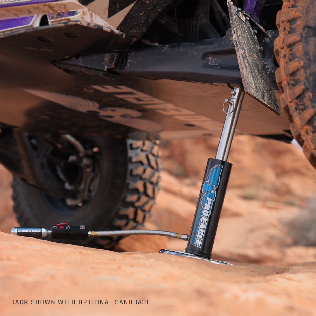 Phoenix CO2 Air Jack for UTVs and Lightweight Off-Road Vehicles