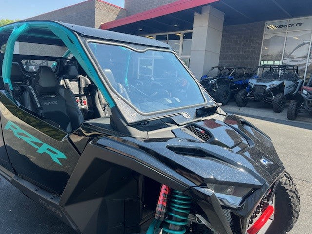 Photo of POLARIS RZR PRO R FRONT WINDSHIELD 2025+ by DWA - Premium Windshields for UTVs / Side by Sides