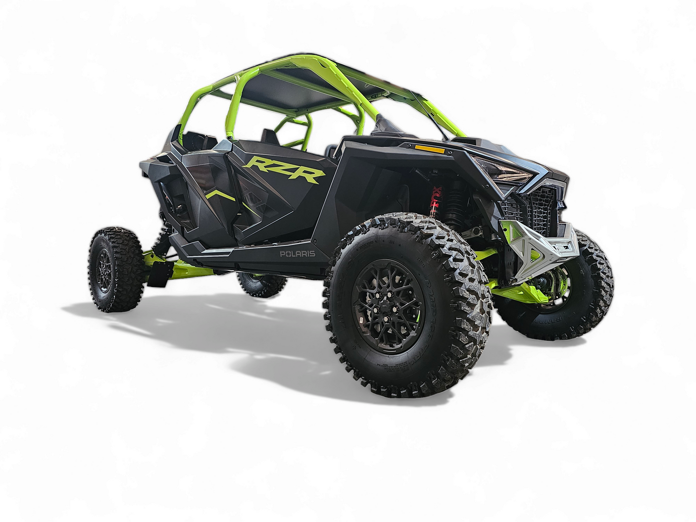 Photo of 2022-2025 Polaris RZR Pro R/ Turbo R Machined Billet Front Winch Bumper (Clear Anodize) by Elektric Offroad - Premium 2022+ Polaris RZR Pro R/ Turbo R Machined Billet Front Winch Bumper (Clear Hard Anodize) for UTVs / Side by Sides
