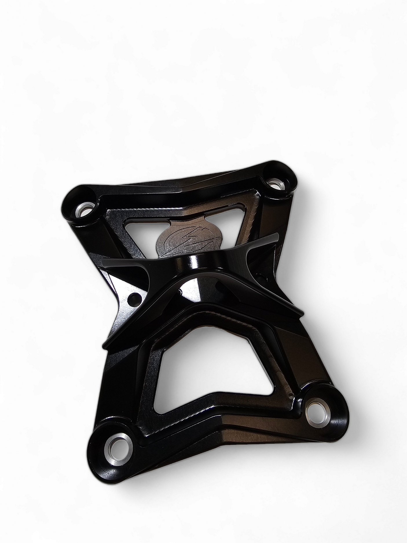 Photo of 2020-2024 Polaris RZR Pro XP Radius Rod Plate with Tow Hook Black by Elektric Offroad - Premium 2020+ Polaris RZR Pro XP Radius Rod Plate with Tow Hook Black for UTVs / Side by Sides