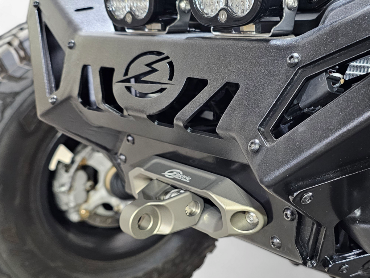Elektric Offroad Designs UTV Winch Fairlead and Hook - Synthetic Rope + Easy Bolt-On (2023)