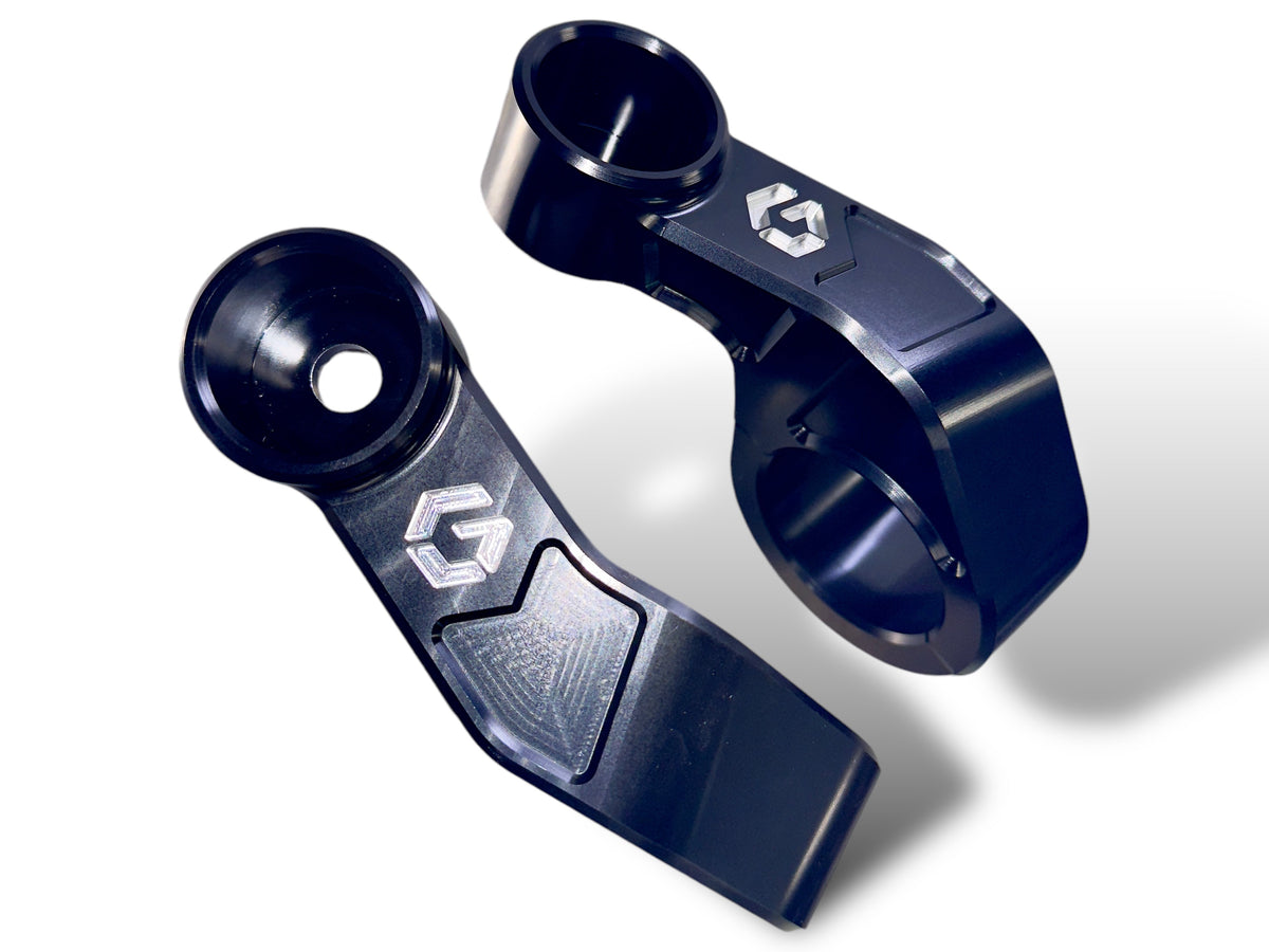 CAN AM MAVERICK R REAR BUMPER/TIRE CARRIER BILLET CLAMP