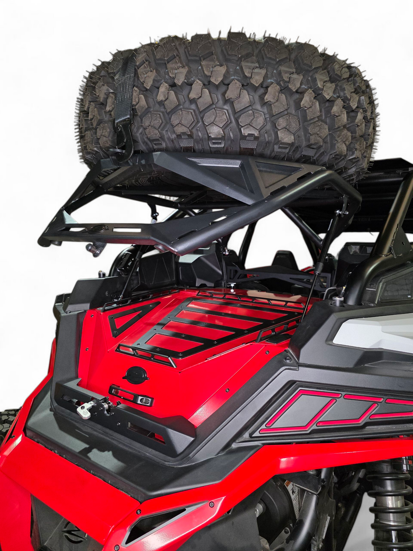 2020+ Polaris RZR Pro XP / Pro R / Turbo R High Clearance Tire Rack by Elektric Offroad