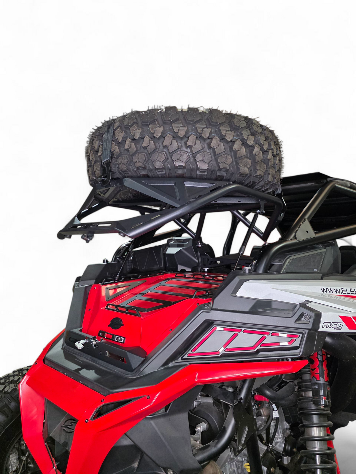 2020+ Polaris RZR Pro XP / Pro R / Turbo R High Clearance Tire Rack by Elektric Offroad