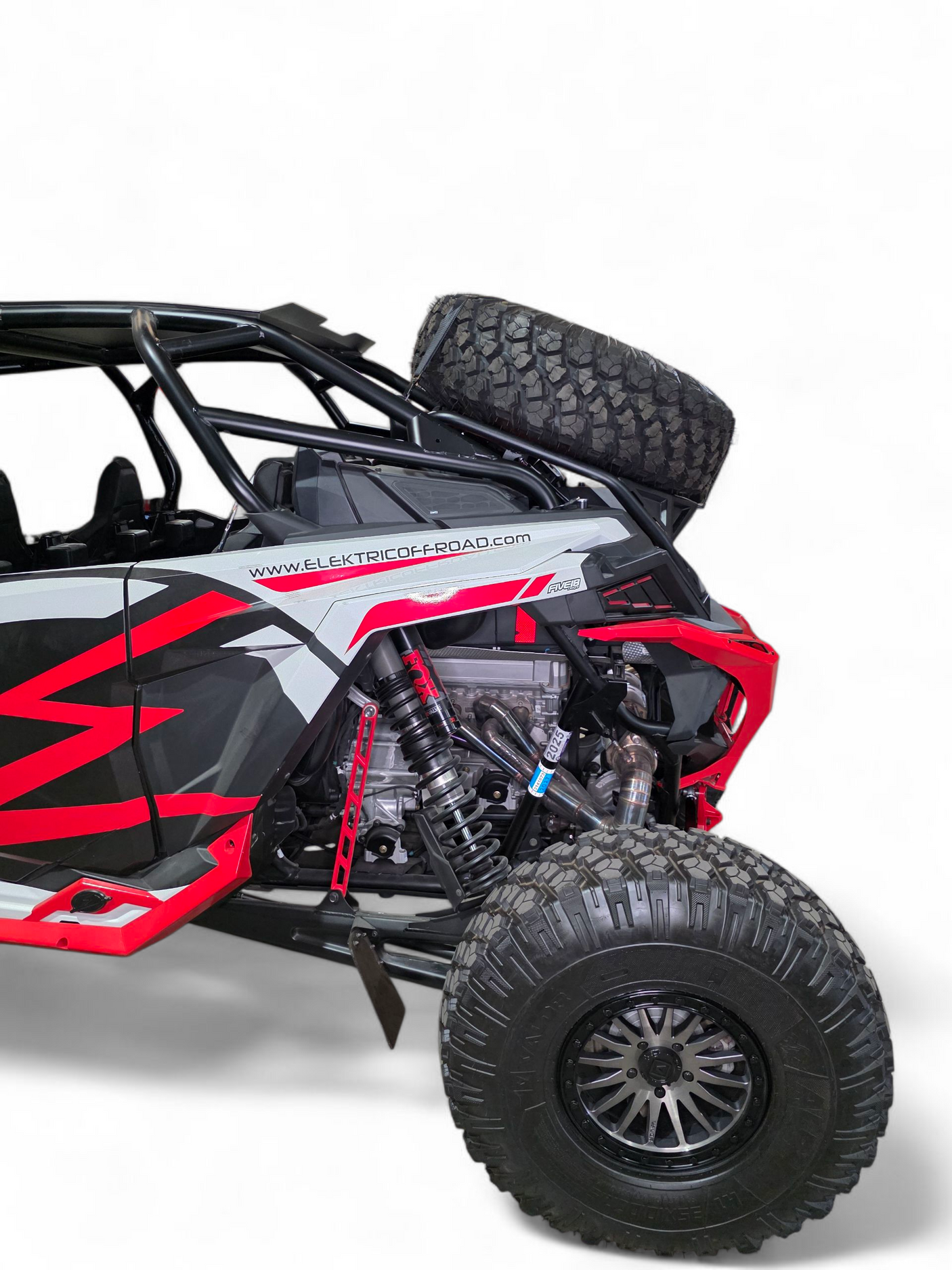 2020+ Polaris RZR Pro XP / Pro R / Turbo R High Clearance Tire Rack by Elektric Offroad