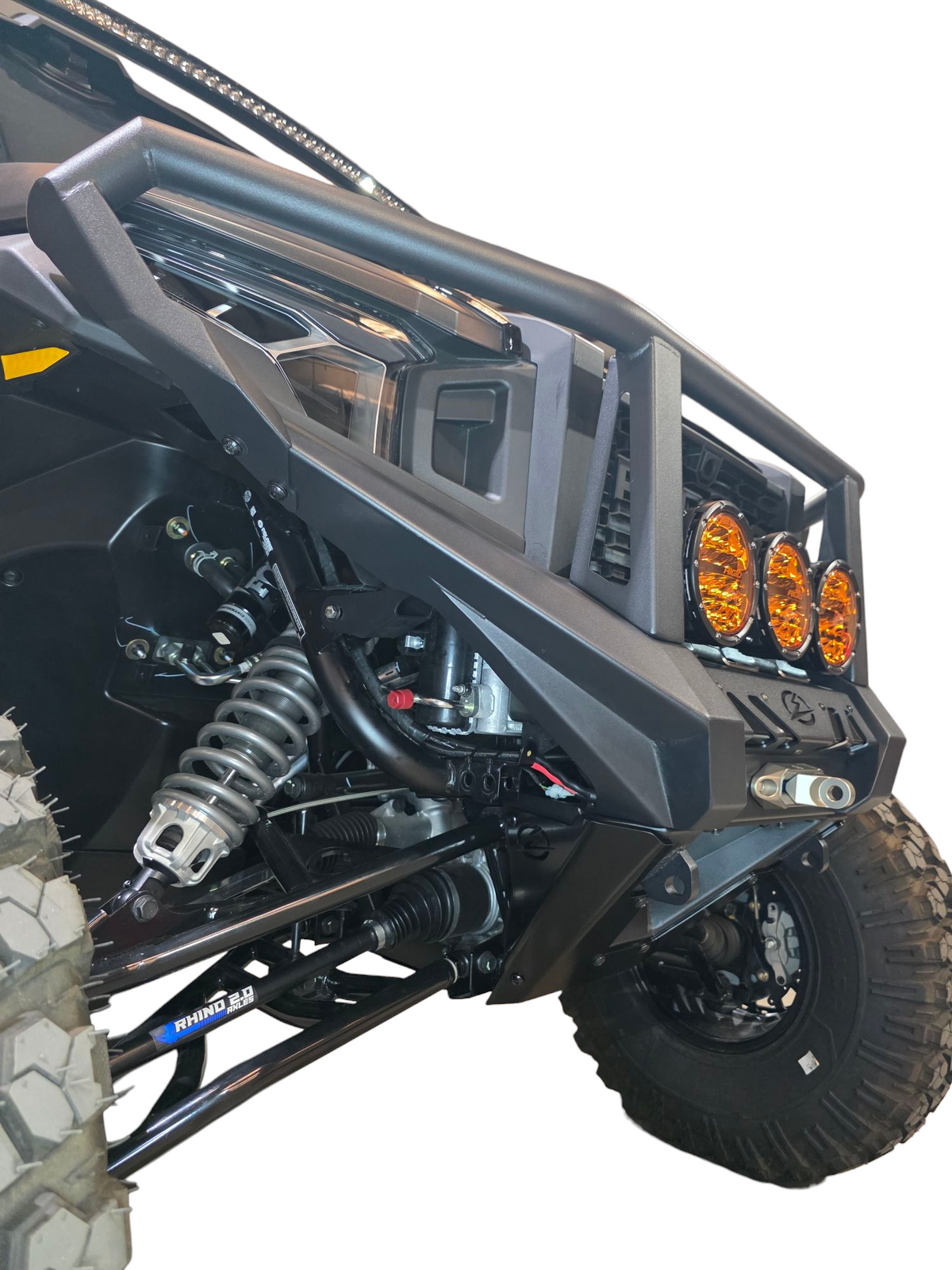 Elektric Offroad Polaris Xpedition HDX Front Winch Bumper with Brush Guard