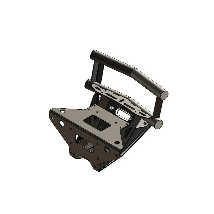 SDR Motorsports Double Tube Front Bumper with Winch Mount for Polaris RZR Pro XP