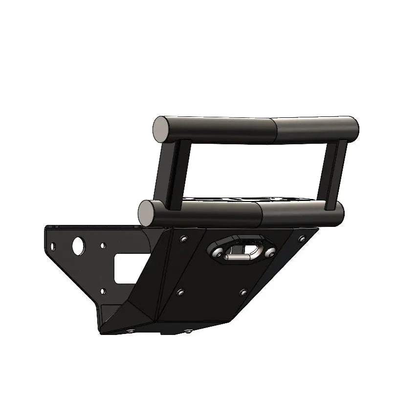 SDR Motorsports Double Tube Front Bumper with Winch Mount for Polaris RZR Pro XP