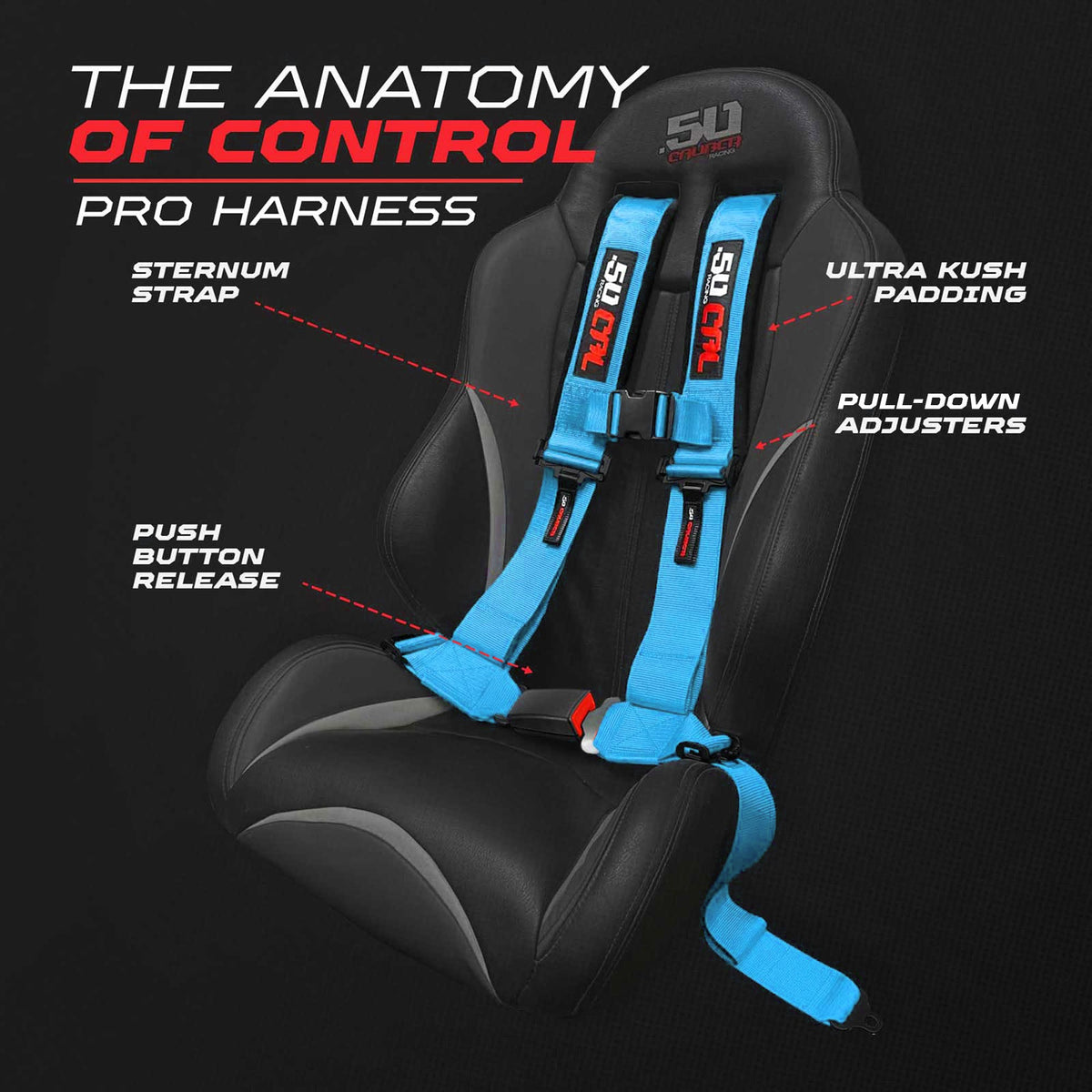 50 Caliber Universal 4-Point Harness