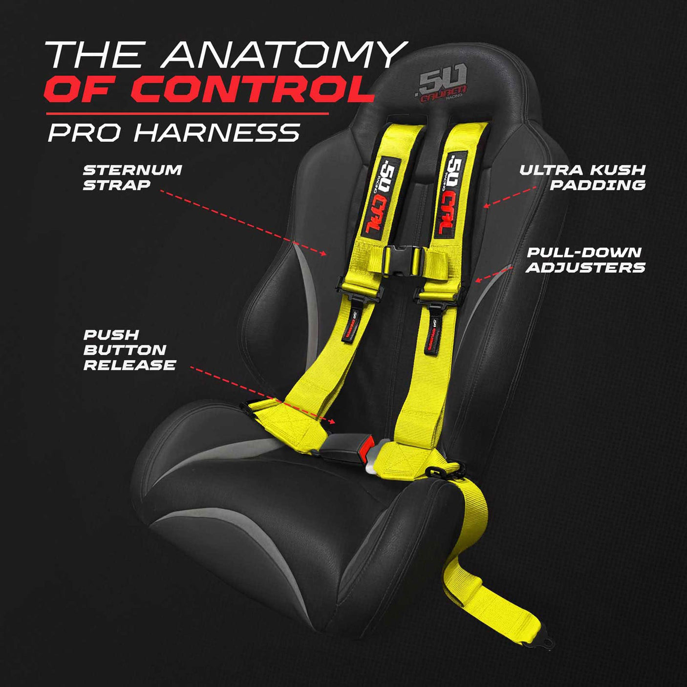 50 Caliber Universal 4-Point Harness