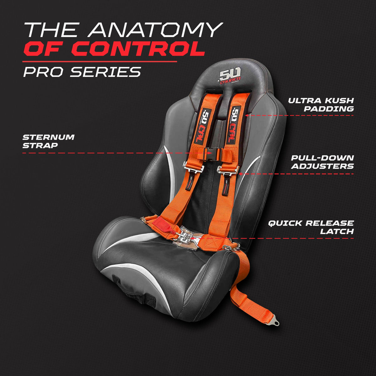 Pro Series 2" 4-Point Race-Latch UTV Harness - product image 22