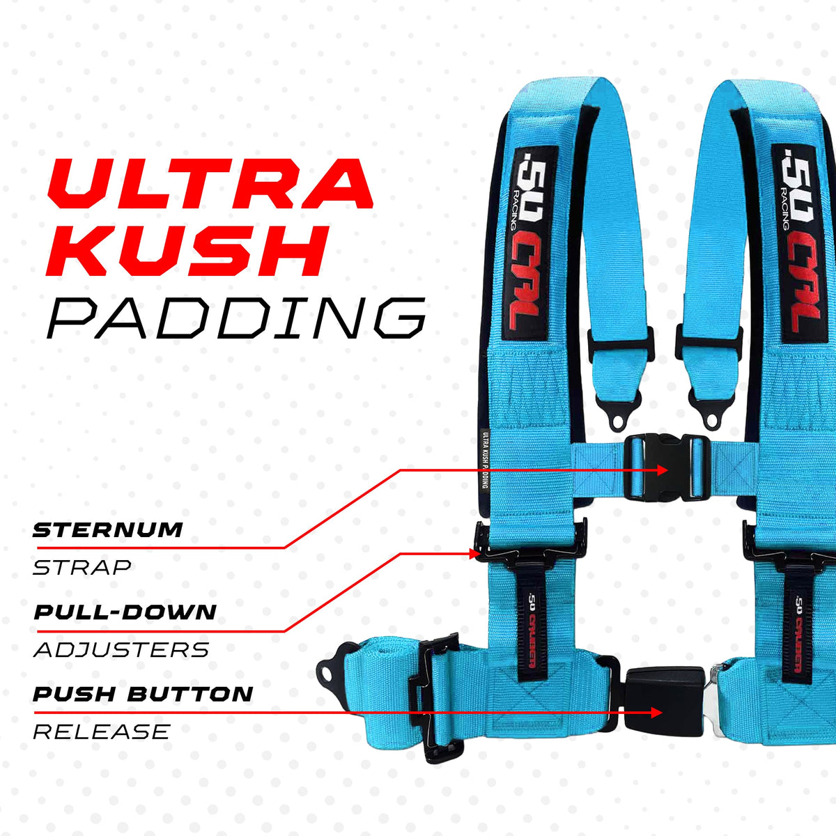 50 Caliber Universal 4-Point Harness