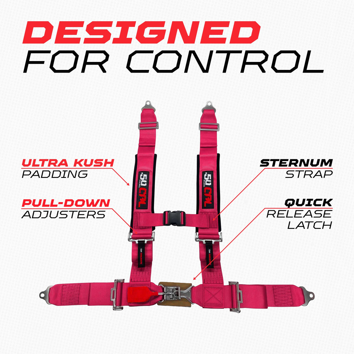 Pro Series 3" 4-Point Race-Latch UTV Harness - product image 25