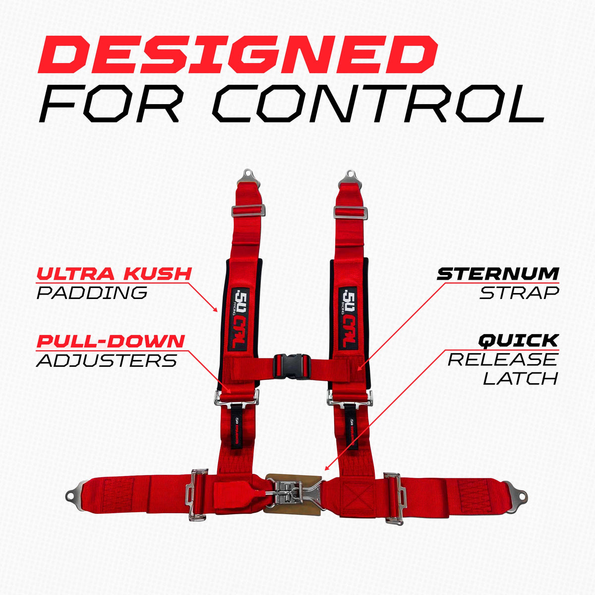 Pro Series 3" 4-Point Race-Latch UTV Harness - product image 5
