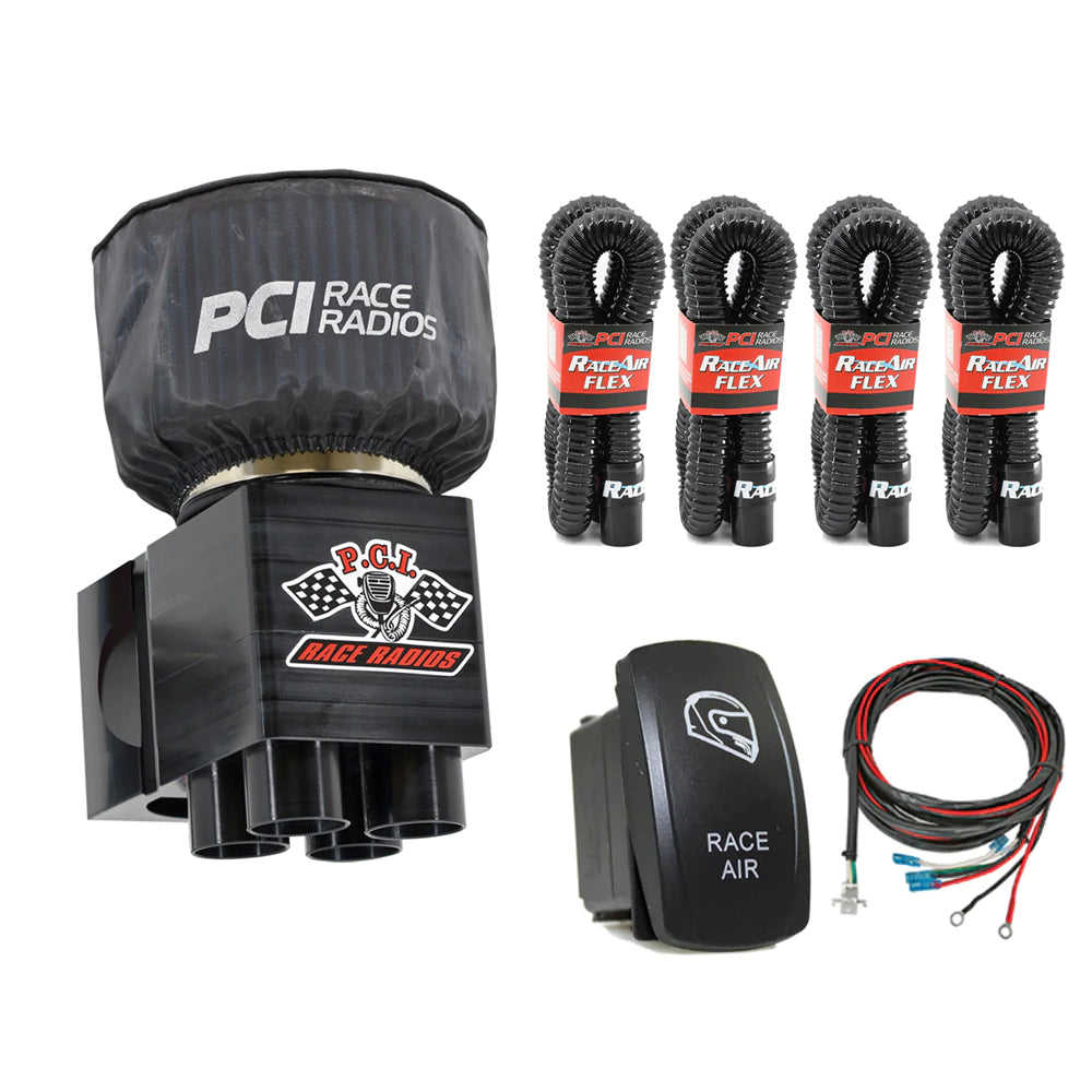 RaceAir Boost Package - Clean Air for Your Helmet