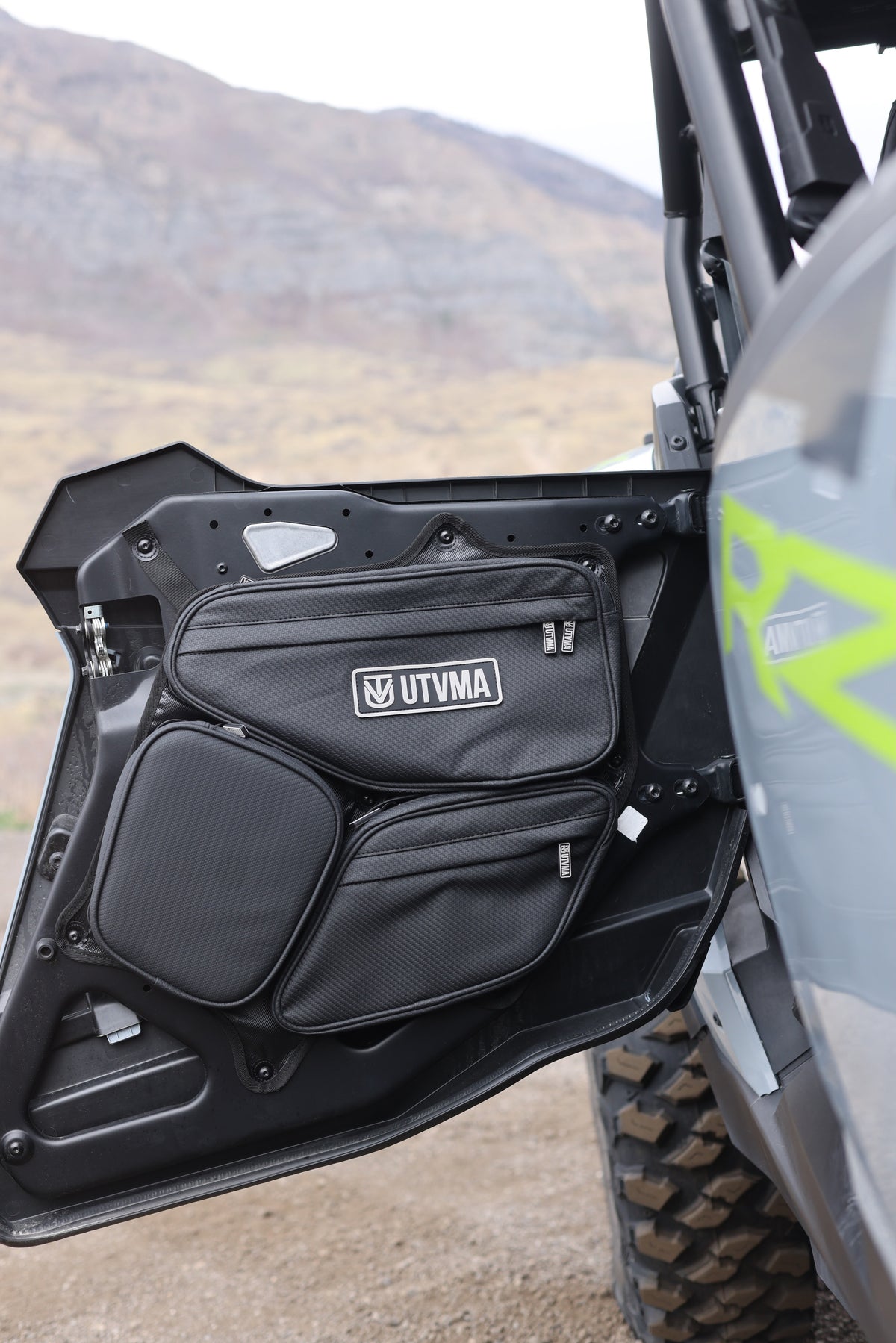 RZR 1000 XP/ XP S Rear Door Bag Set - Weatherproof Storage + Knee Pad (2024+)