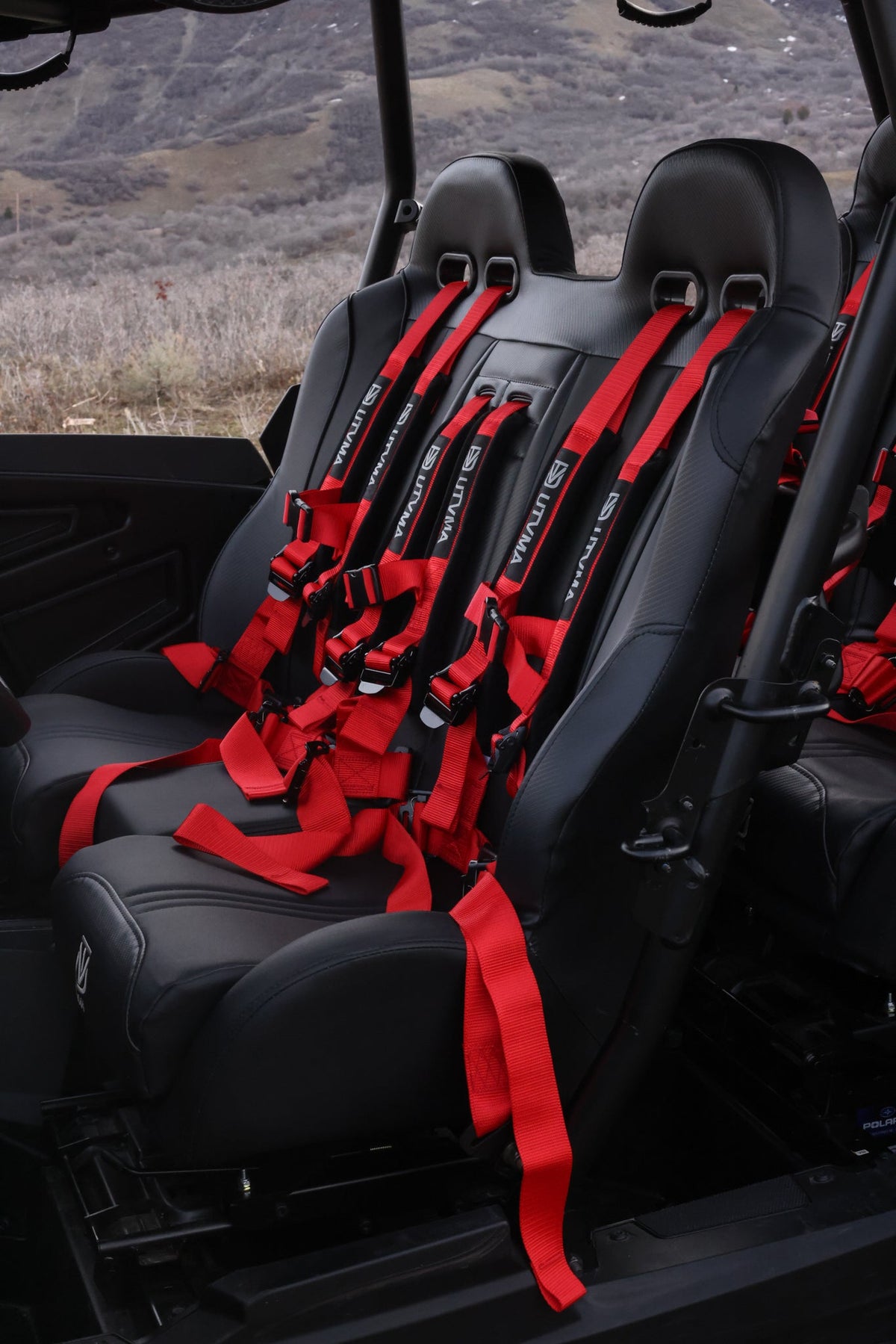 RZR 1000 XP/XP S (2024+) Front/Rear Bench Seat w/ Harnesses