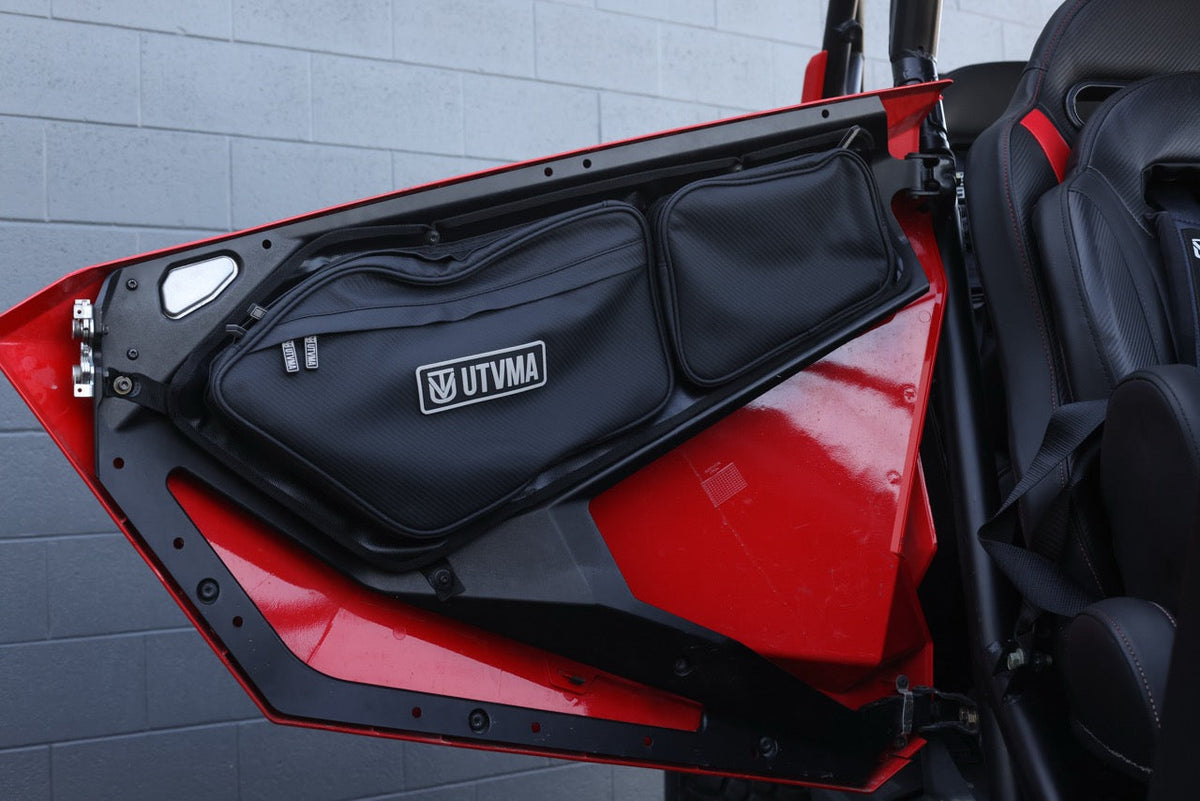 Polaris RZR Pro front door bag set by UTV Mountain Accessories