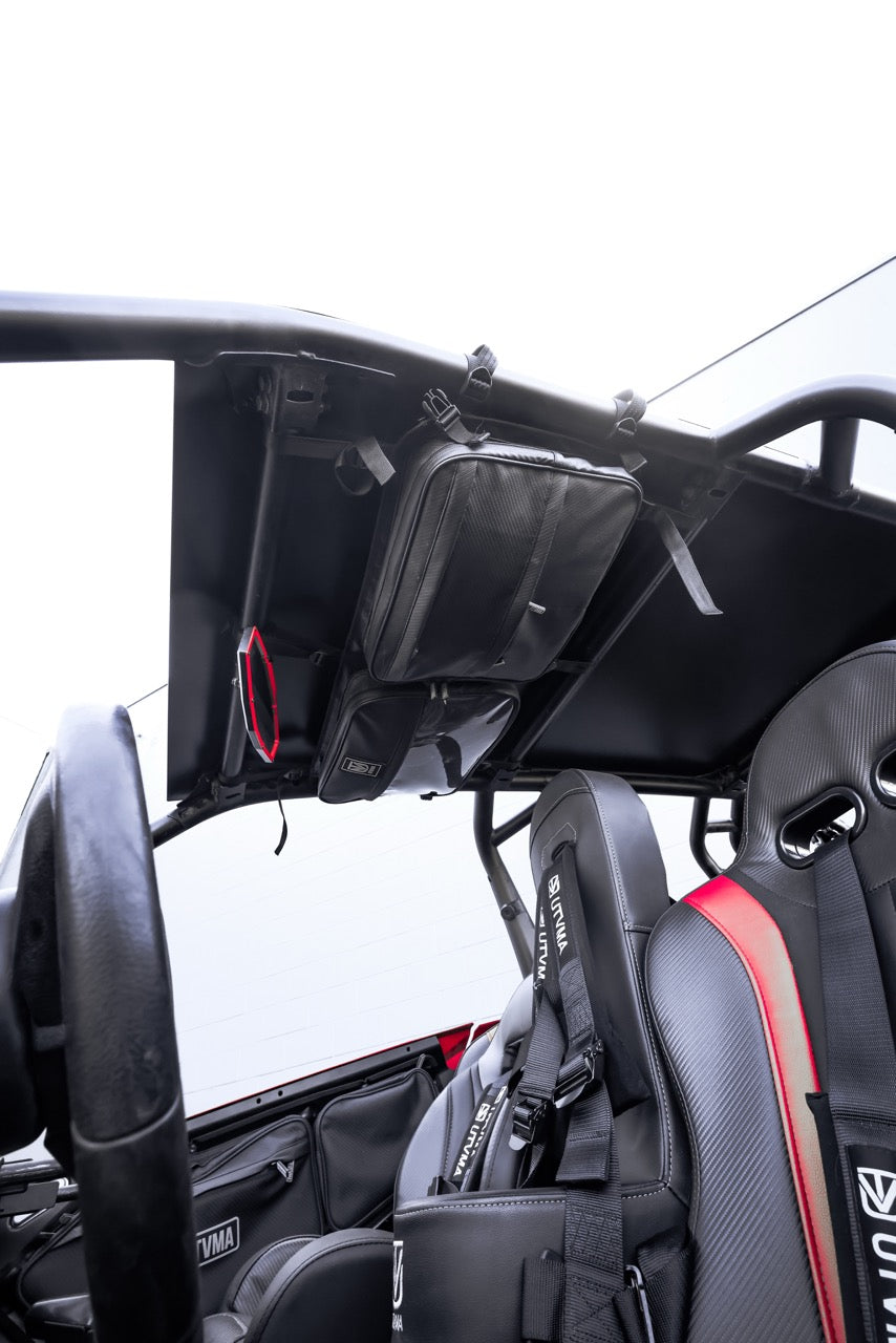 Photo of RZR Pro Roof Bag (2020-2025) by UTV Mountain Accessories - Premium Door Bags & Door Accessories for UTVs / Side by Sides