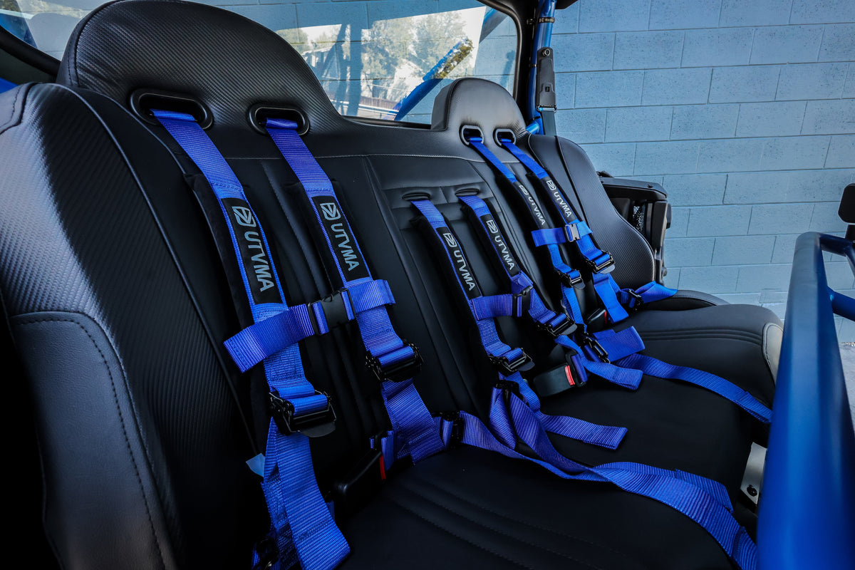 Honda Talon 4 Rear Bench Seat with Harnesses (2019+)