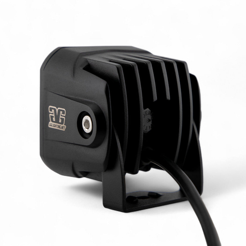 Photo of Race Series Flood LED Pod Green by GGLighting - Premium for UTVs / Side by Sides