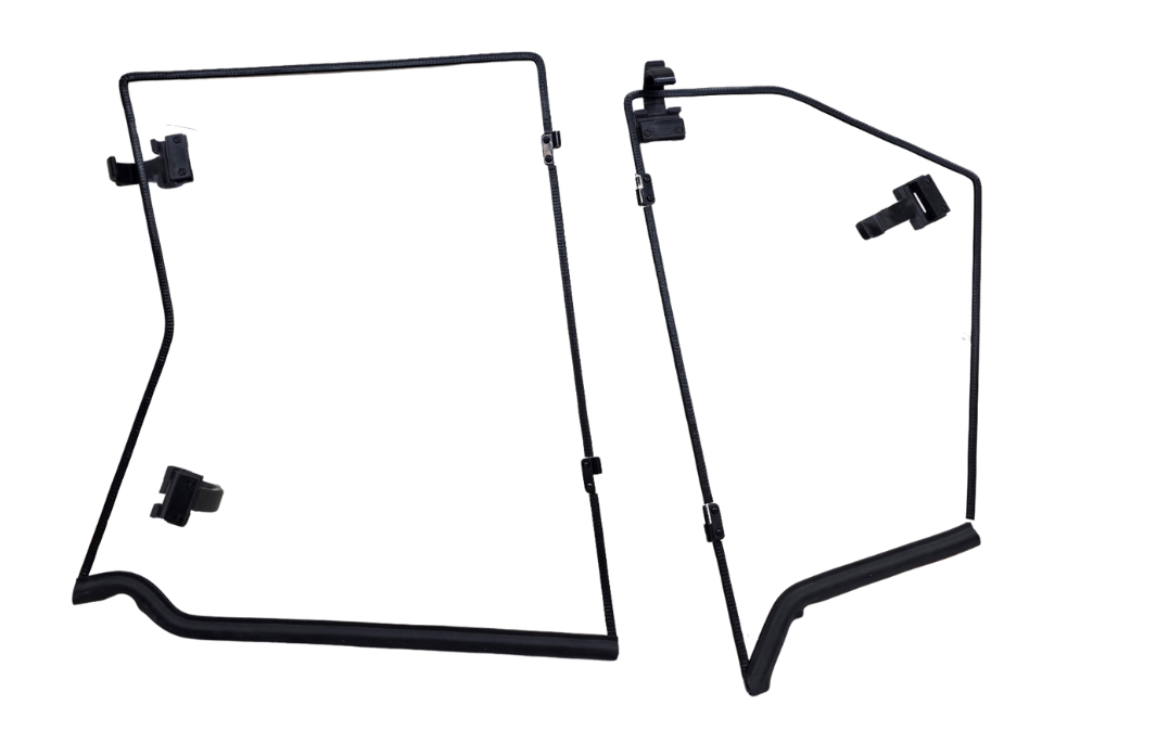 Polaris RZR XP 1000 4-Door Hard Cab Enclosure (2024+) | Hinged Crystal-Clear Doors