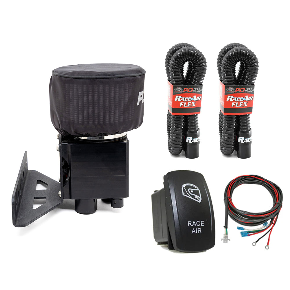 RaceAir Boost Package - Clean Air for Your Helmet