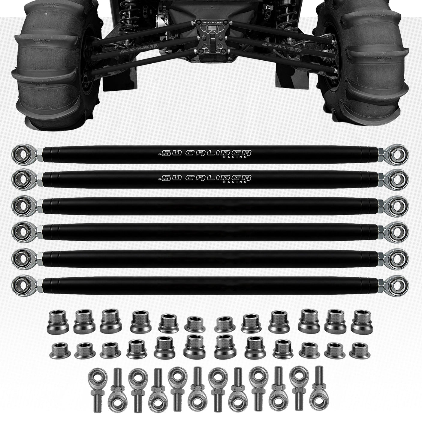 50 Caliber Racing Can-Am Maverick X3 Heavy Duty Radius Rods