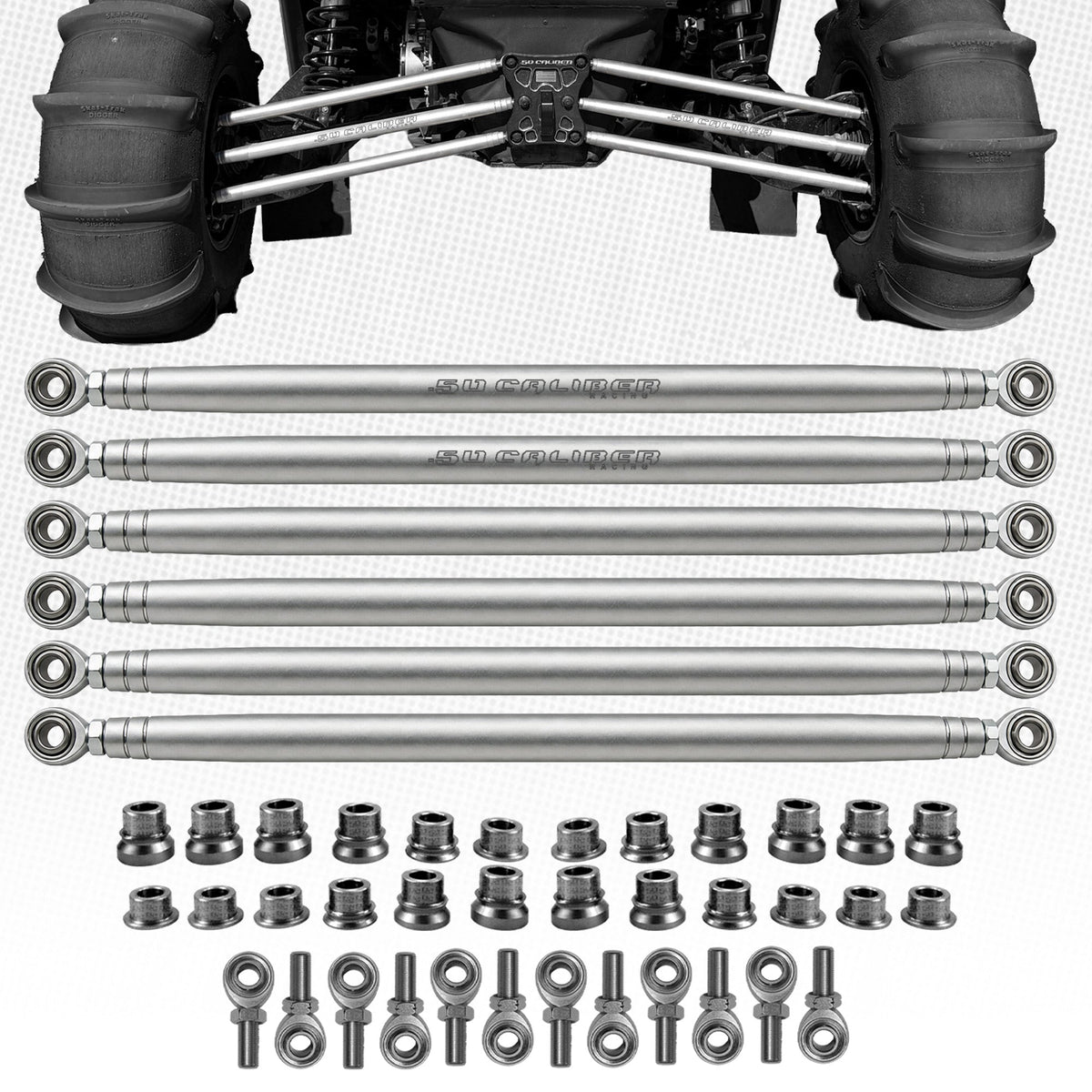 50 Caliber Racing Can-Am Maverick X3 Heavy Duty Radius Rods