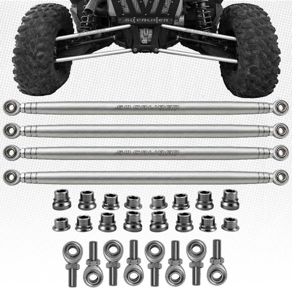 50 Caliber Racing XP Turbo CNC Billet Radius Rods