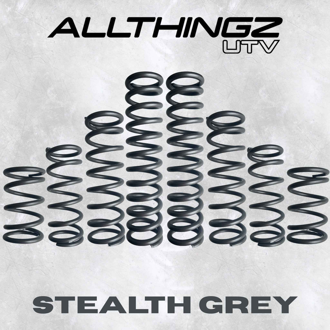 AllThingz UTV Polaris RZR Pro R 2 Seater Dual Rate Spring Kit - 2-3" Lift + 80% Better Ride
