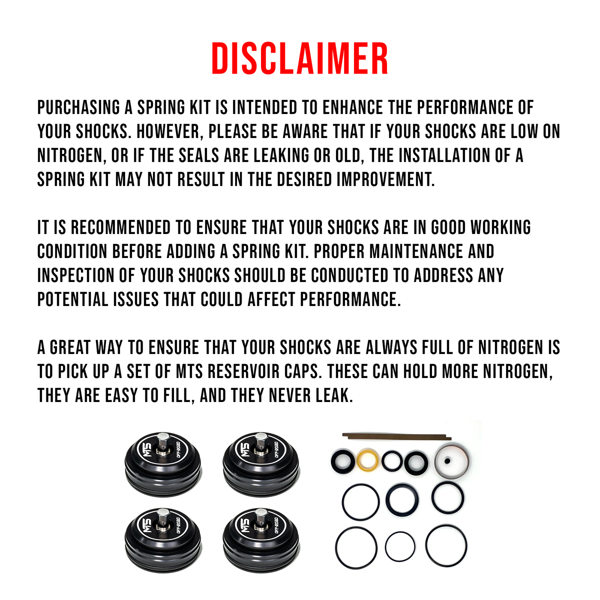 Can-Am X3 72" Model Spring Kit | MTS Offroad