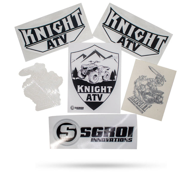 Photo of Knight ATV Sticker Pack by Knight ATV - Premium for UTVs / Side by Sides