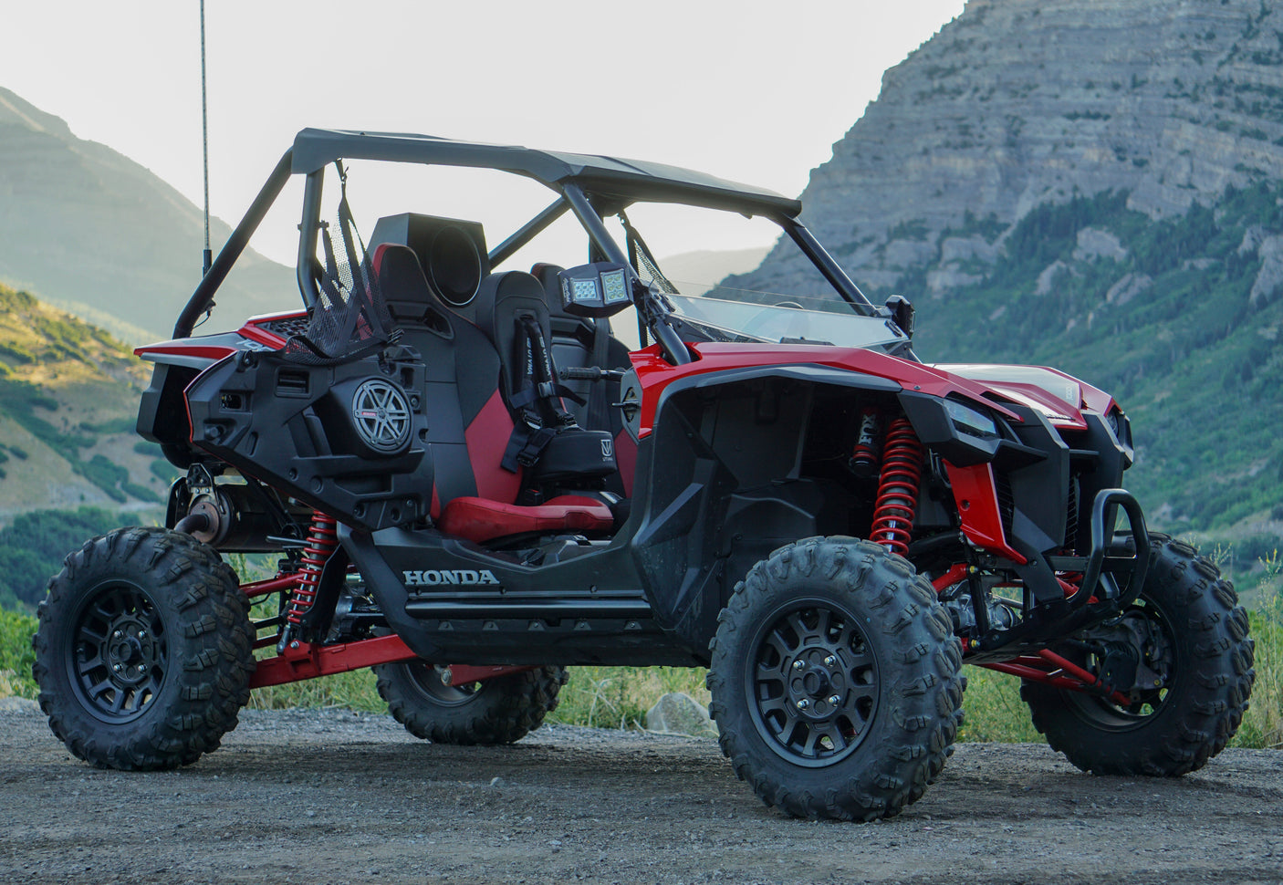 Photo of Honda Talon 4 Front Bump Seat (2020-2025) by UTV Mountain Accessories - Premium Bump Seats for UTVs / Side by Sides