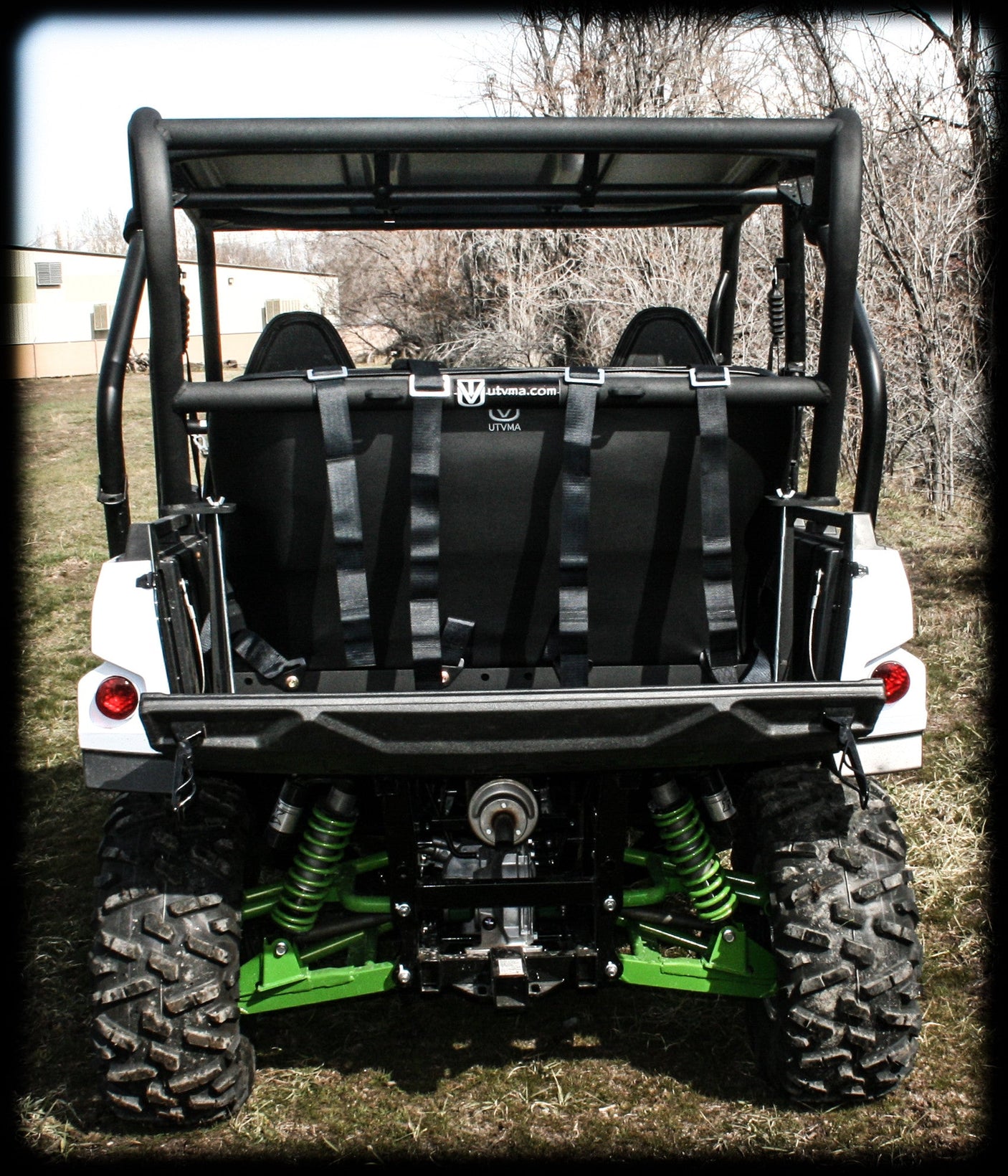 Photo of Kawasaki Teryx Back seat and Roll Cage Kits (2014 - 2024) by UTV Mountain Accessories - Premium Roll Cages for UTVs / Side by Sides