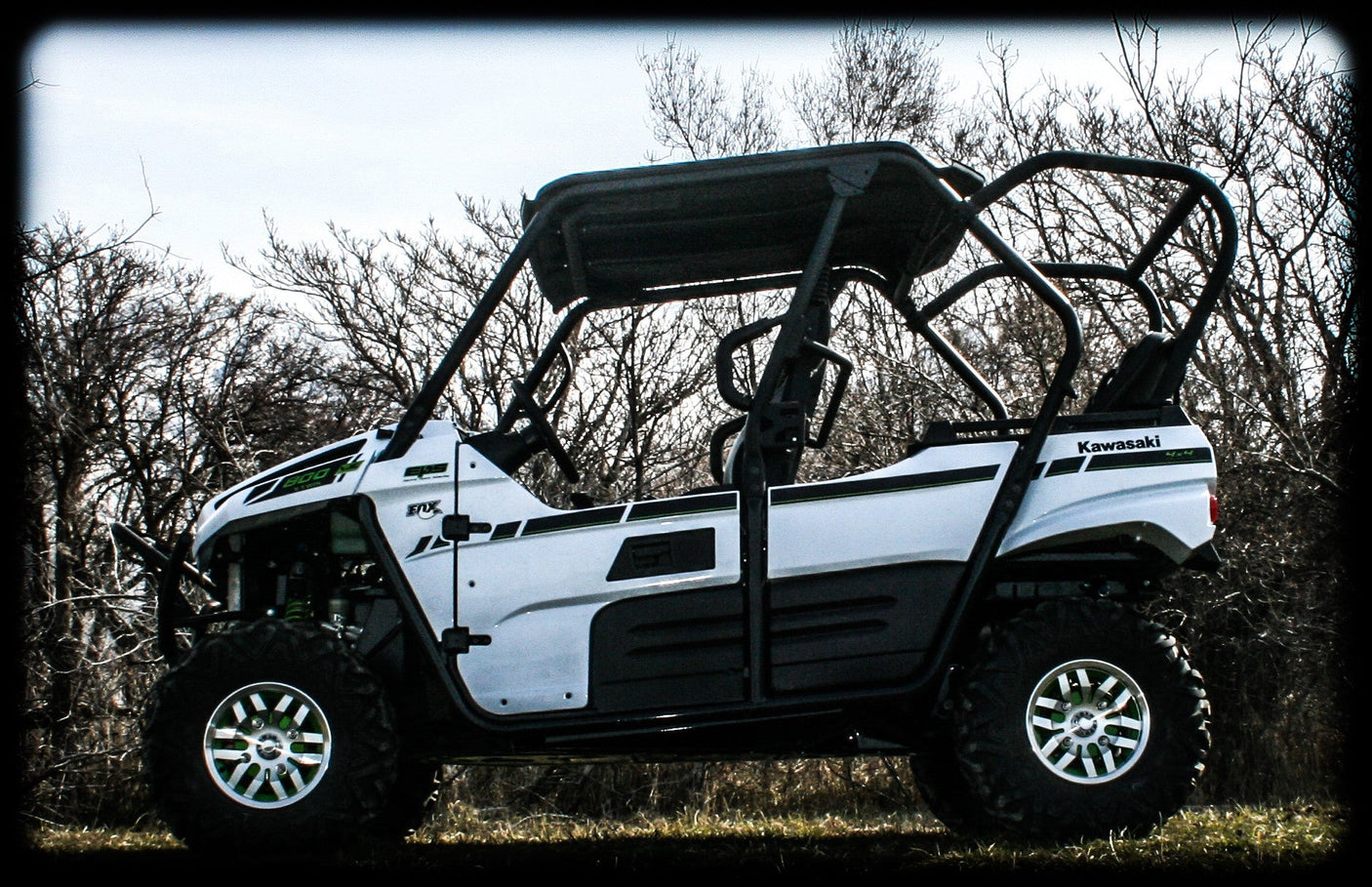 Photo of Kawasaki Teryx Back seat and Roll Cage Kits (2014 - 2024) by UTV Mountain Accessories - Premium Roll Cages for UTVs / Side by Sides