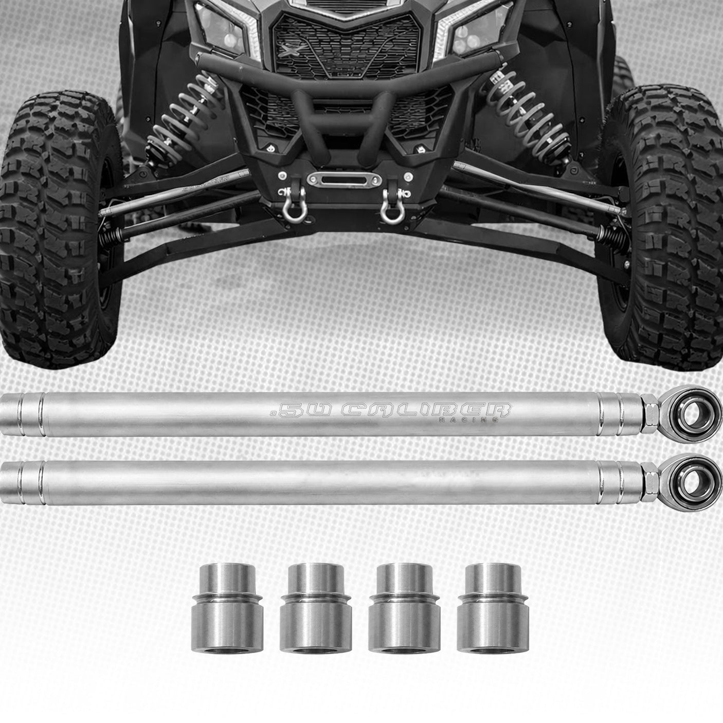 50 Caliber Racing Can-Am Maverick X3 Heavy Duty Tie Rod Set
