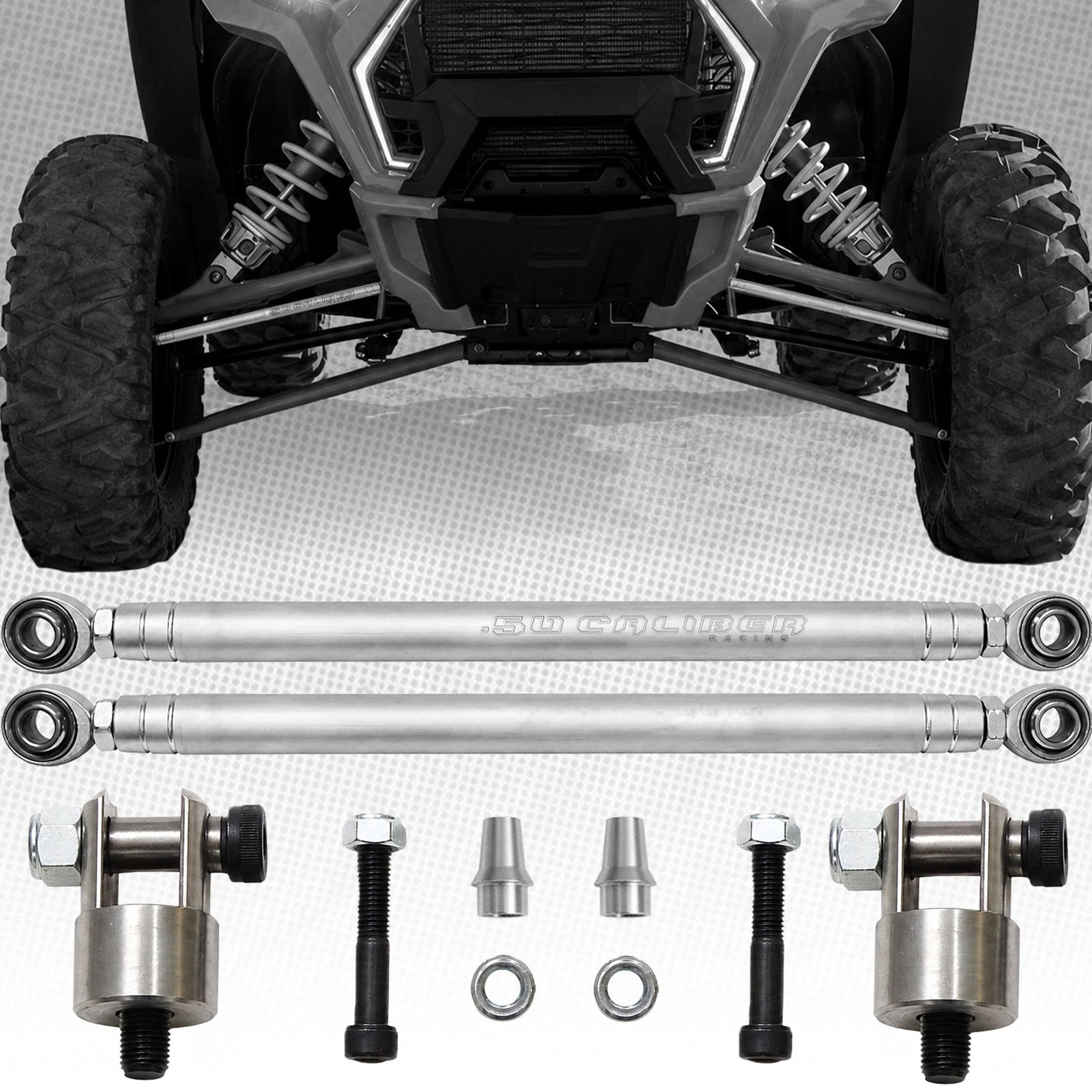 50 Caliber Racing RZR Turbo S Heavy Duty Tie Rods