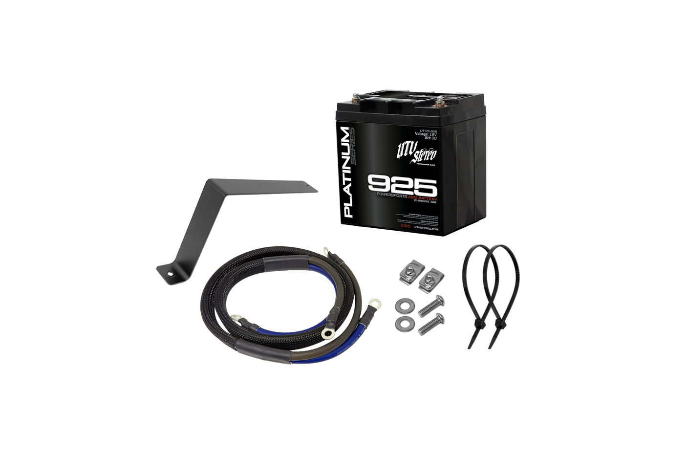 Photo of RZR® Pro Series 2nd Battery Kit (4-Seat Models) | UTVS-PRO-2BATT-KIT-4 by UTV Stereo - Premium for UTVs / Side by Sides