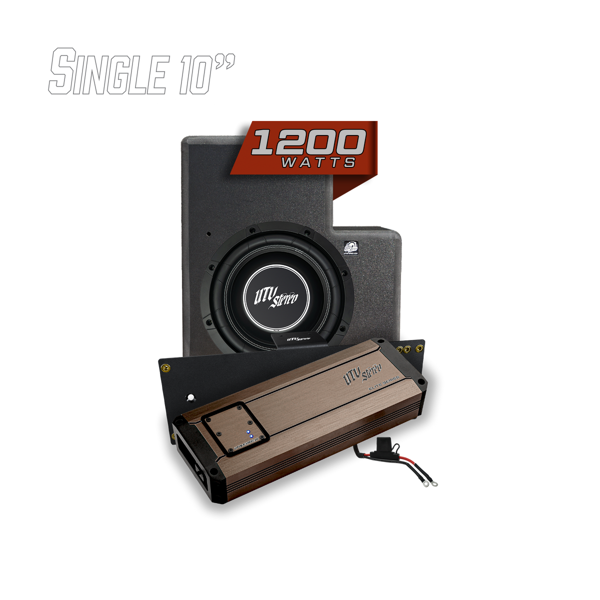 '20-'26 RZR® Pro Series Elite Rear Sub Upgrade Kit (4-Seat Models Only) | UTVS-PRO-RS-UP-E