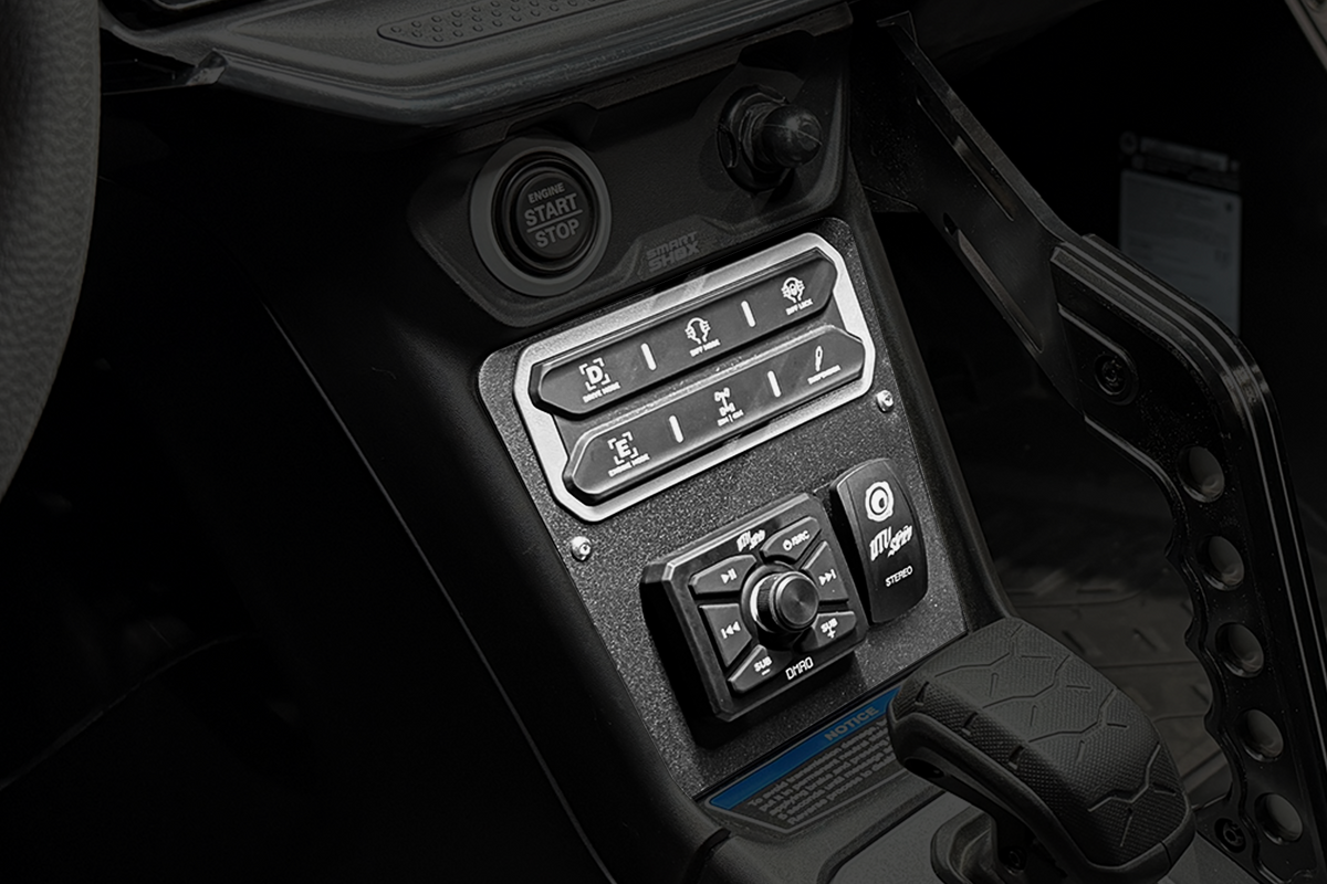 UTV Stereo Can-Am Maverick R Head Unit Mount Kit