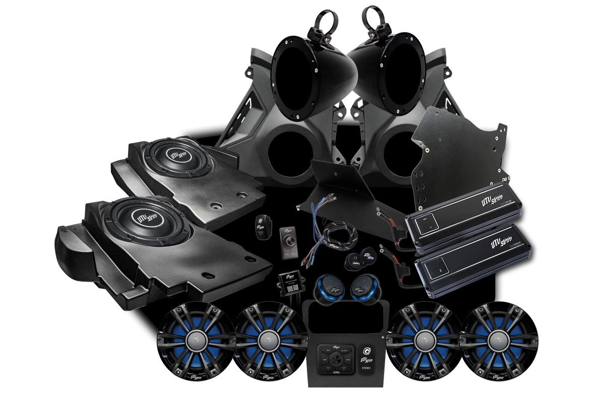 UTV Stereo Can-Am Maverick R Signature Stage 7 Stereo Kit